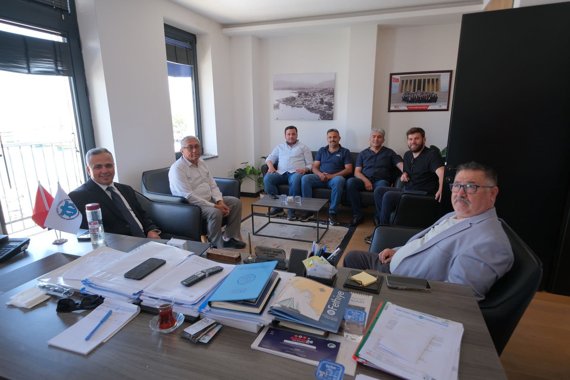 Fethiye Esnaf ve Sanatkarlar Odası Yönetim Kurulu olarak, iadeyi ziyaretlerimizi gerçekleştiriyoruz. - Galeri 2