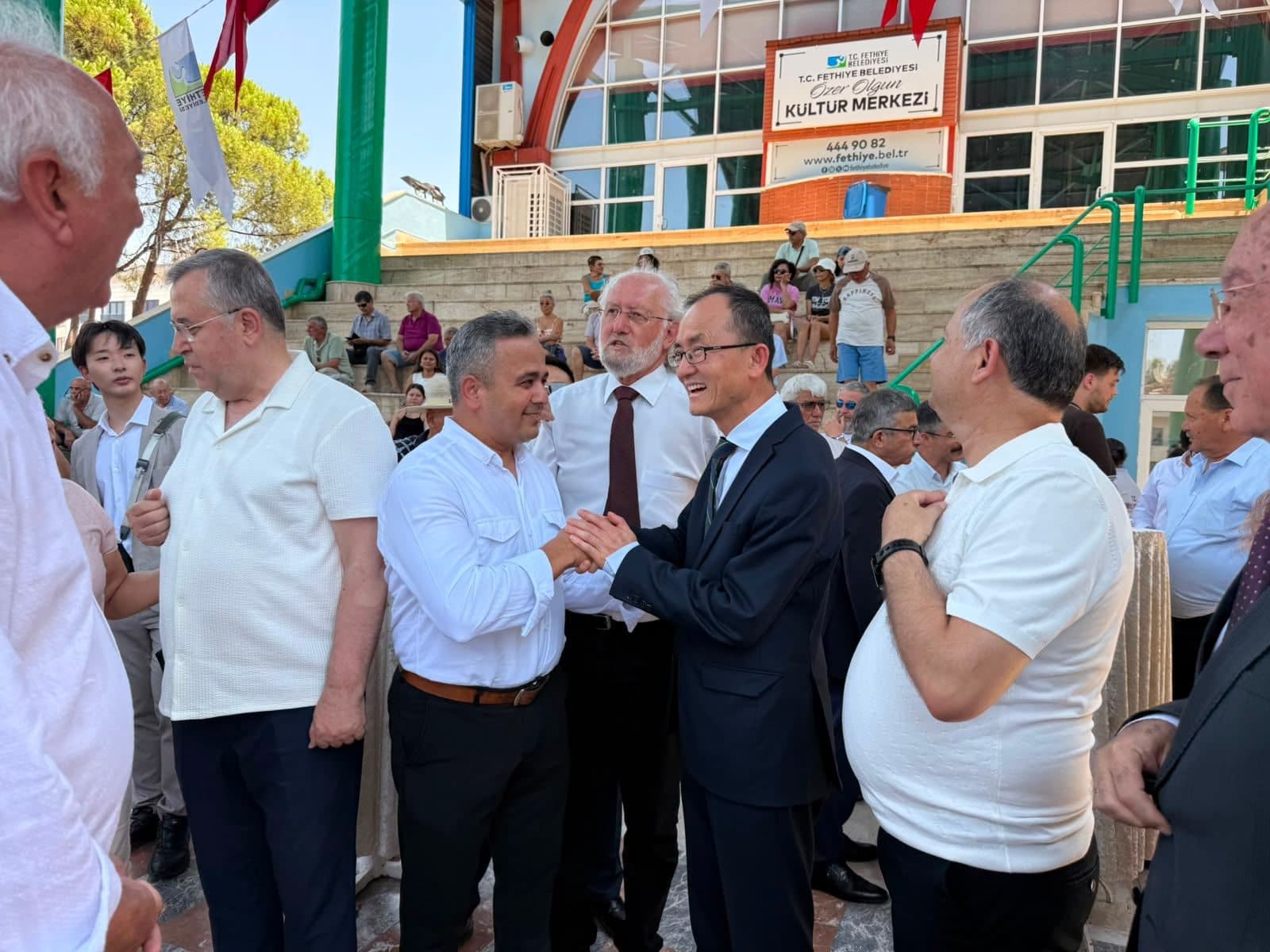 Çin Halk Cumhuriyeti Büyükelçisi Sayın Jiang Xuebin ve kıymetli heyetinin Fethiye’de ağırlanmasına vesile olan Fethiye Belediye Başkanımız Sayın Alim Karaca'ya teşekkür ederiz. - Galeri 1