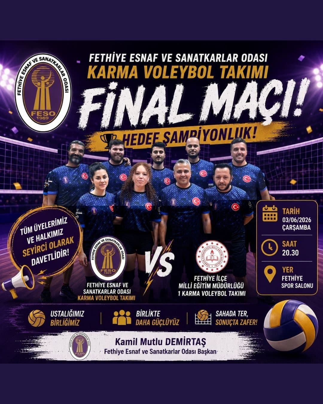 Final Maçımıza Davetlisiniz! - Galeri 1
