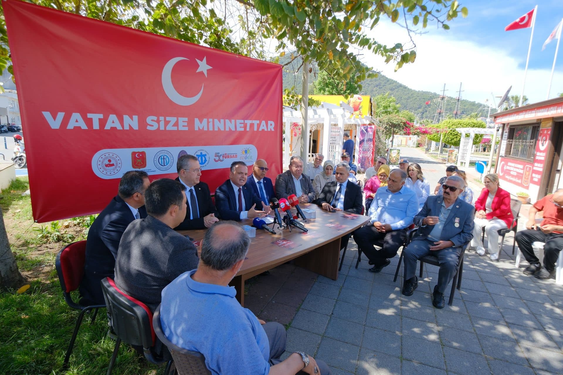 “Vatan Size Minnettar” projesinin protokol imza törenine katılım sağladık. - Galeri 3