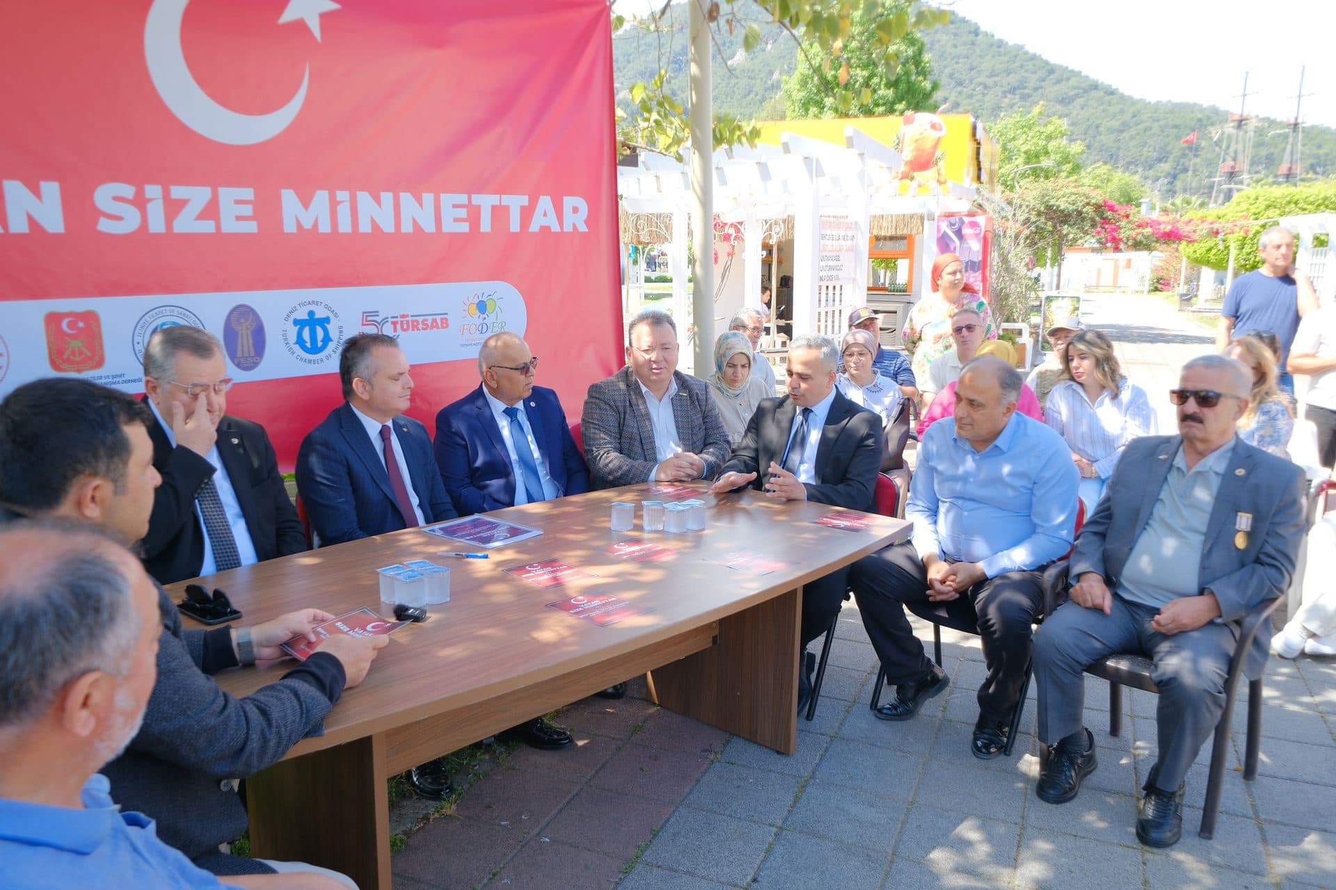 “Vatan Size Minnettar” projesinin protokol imza törenine katılım sağladık. - Galeri 6