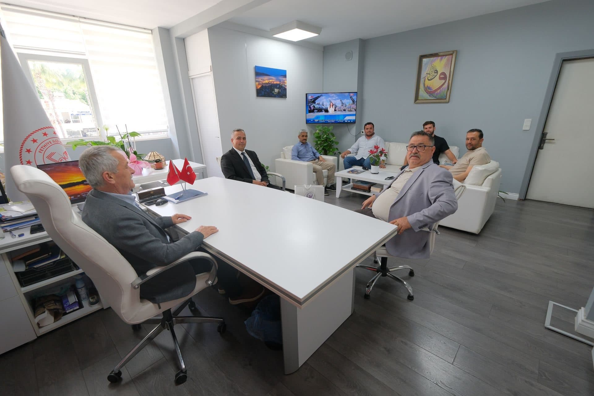 Fethiye Esnaf ve Sanatkarlar Odası Yönetim Kurulu olarak, iadeyi ziyaretlerimizi gerçekleştiriyoruz. - Galeri 8