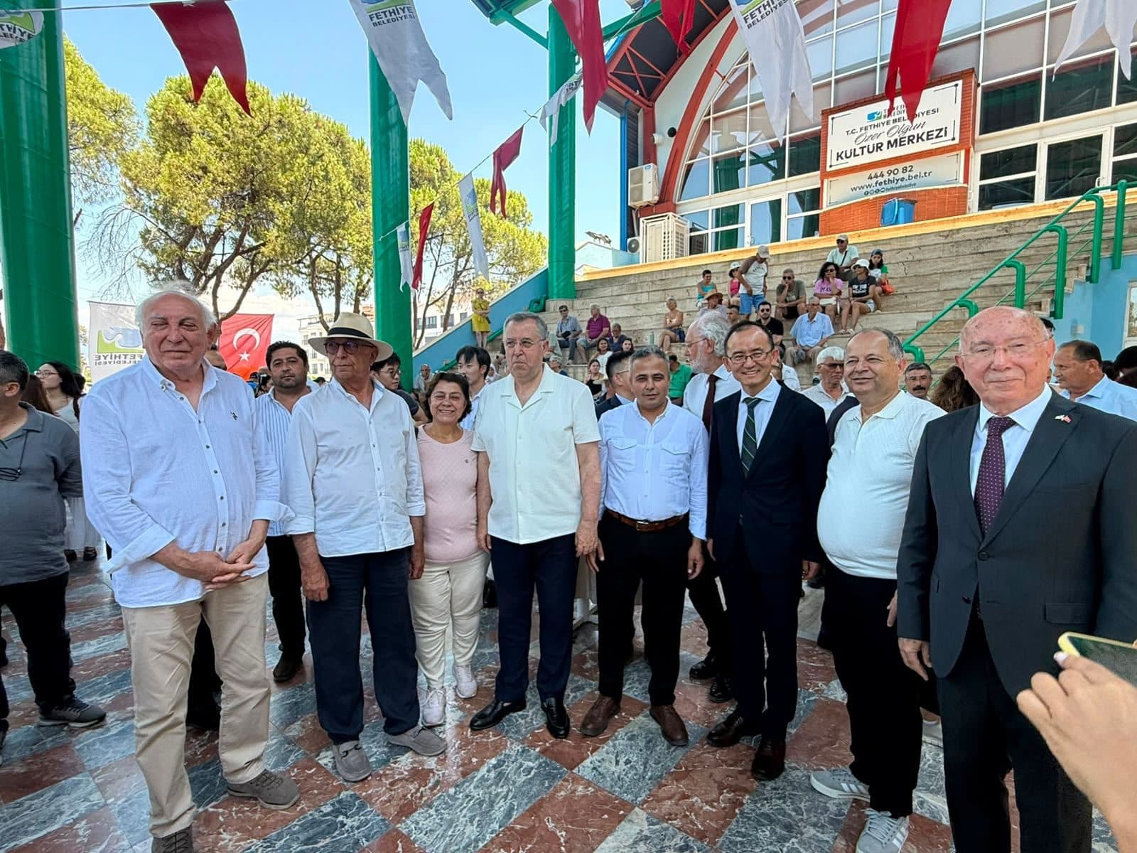 Çin Halk Cumhuriyeti Büyükelçisi Sayın Jiang Xuebin ve kıymetli heyetinin Fethiye’de ağırlanmasına vesile olan Fethiye Belediye Başkanımız Sayın Alim Karaca'ya teşekkür ederiz. - Galeri 7