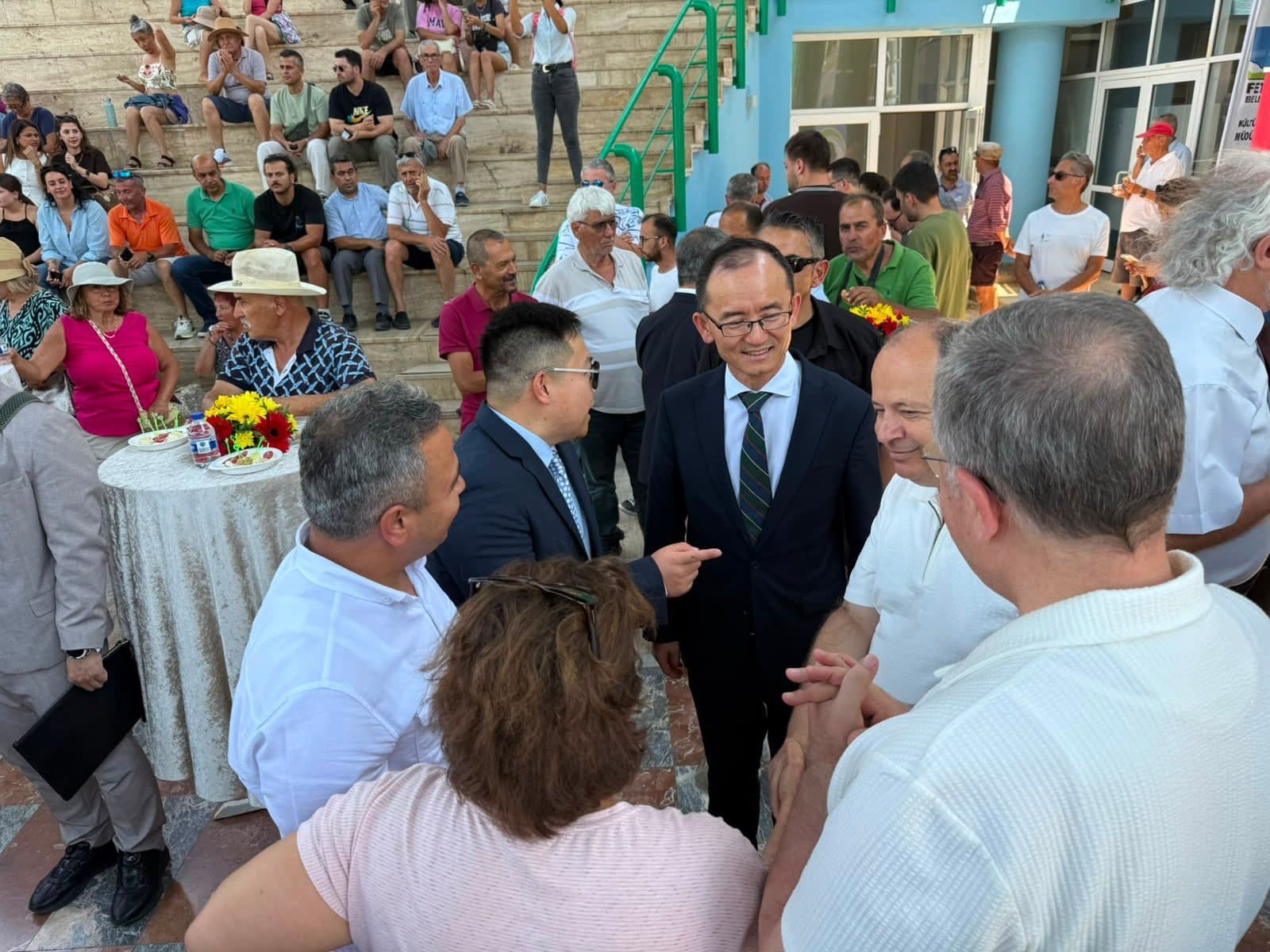 Çin Halk Cumhuriyeti Büyükelçisi Sayın Jiang Xuebin ve kıymetli heyetinin Fethiye’de ağırlanmasına vesile olan Fethiye Belediye Başkanımız Sayın Alim Karaca'ya teşekkür ederiz. - Galeri 8