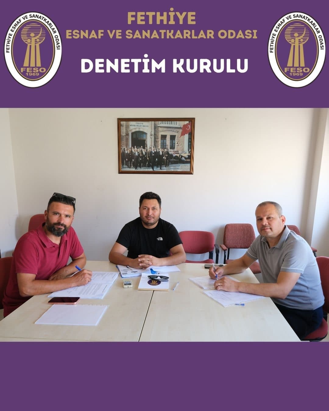 Fethiye Esnaf ve Sanatkarlar Odası Denetim Kurulumuz; Temmuz 2026 Dönemini Kapsayan Denetimini Gerçekleştirdi. - Galeri 2